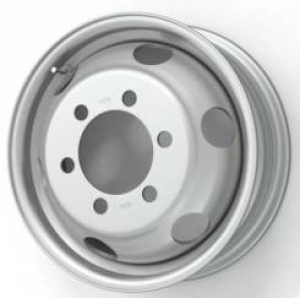 Диск 17.5*6.00 164 222.25 6 B19DS44,4 126  (БОГДАН, FAW) Hayes Lemmerz HL3 без вентиля 2870089